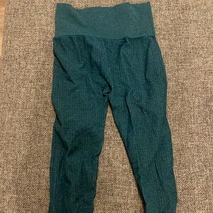 teal leggings